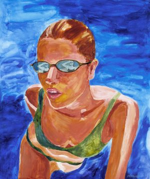 painting - Swimmer